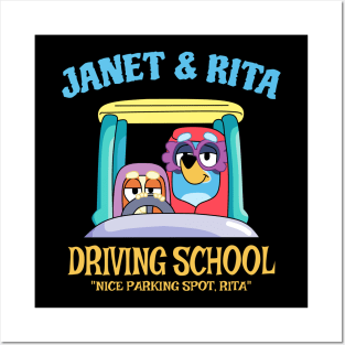 driving school Posters and Art